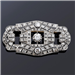 Tipo: Broche  - Estilo: Art Deco - Material: Platino Y Diamantes - Piedras: 2,40 ct Aprox
