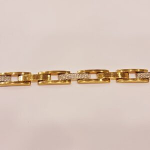 Pulsera Oro y Diamantes